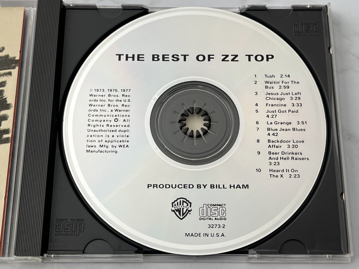 ZZ Top – The Best Of (1987) [JAPAN TARGET]