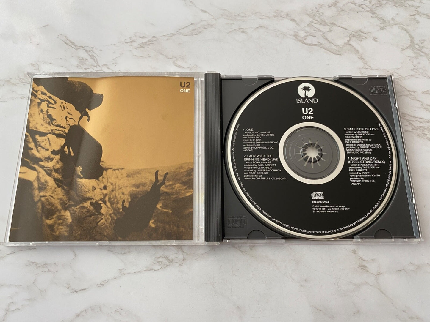 U2 – One (1992) [ORIGINAL USA PRESS]