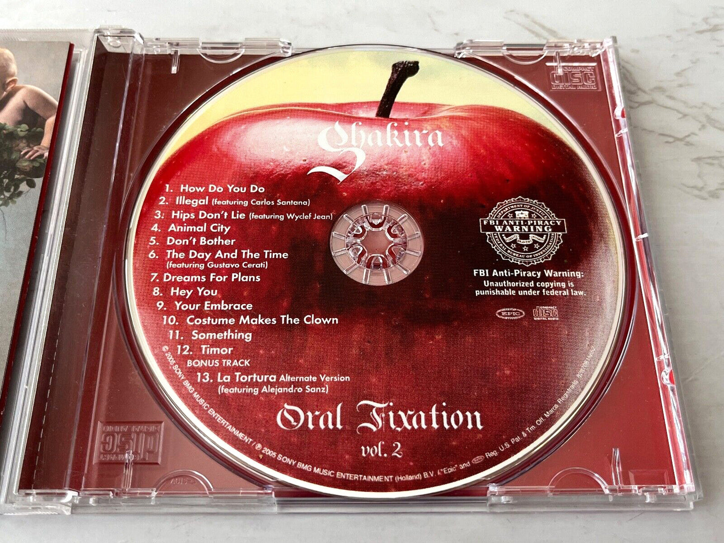 Shakira – Oral Fixation Vol. 2 (2005) [ORIGINAL USA PRESS]