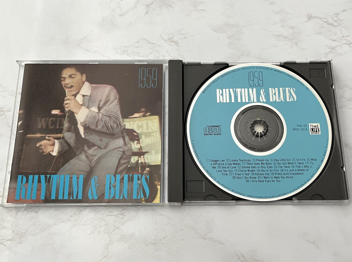 Jackie Wilson, The Coasters, Various, Dee Clark – Time Life Music Rhythm And Blues 1959 (1990)