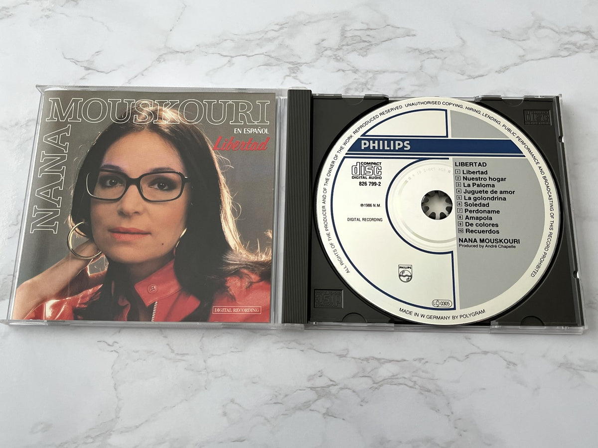 Nana Mouskouri – Libertad (1986) [W GERMANY TARGET ERA]