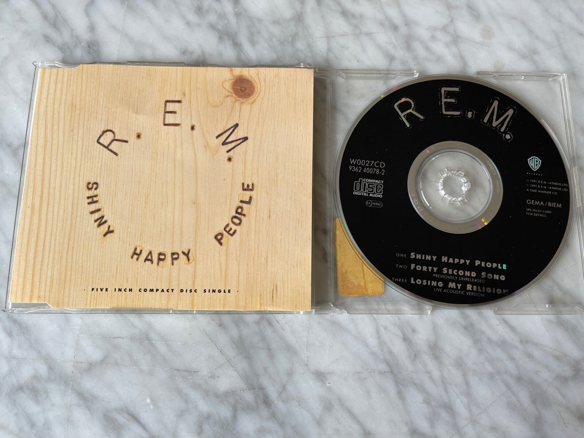 R.E.M. – Shiny Happy People (1991) [UK PRESS]