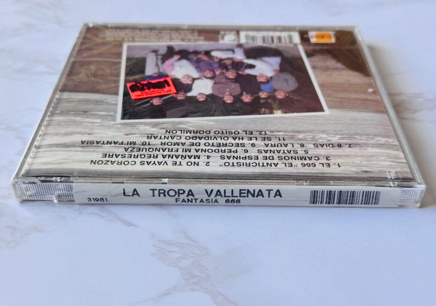 La Tropa Vallenata – Fantasia 666 (2001) [ORIGINAL USA PRESS]