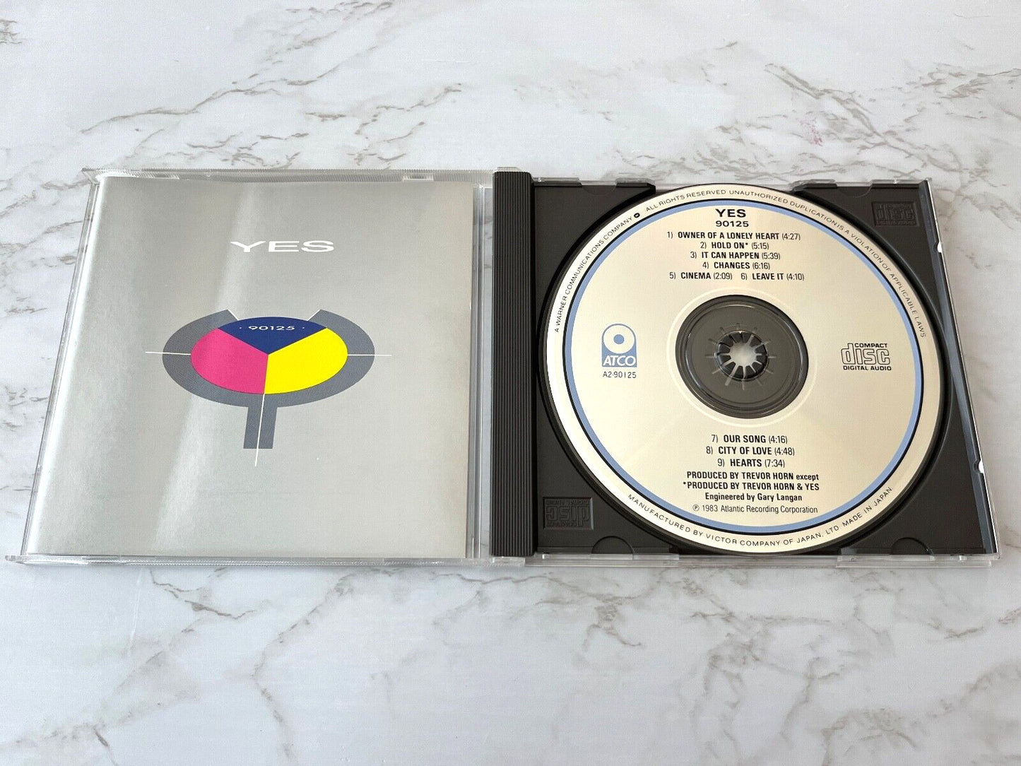 Yes – 90125 [JAPAN TARGET ERA]