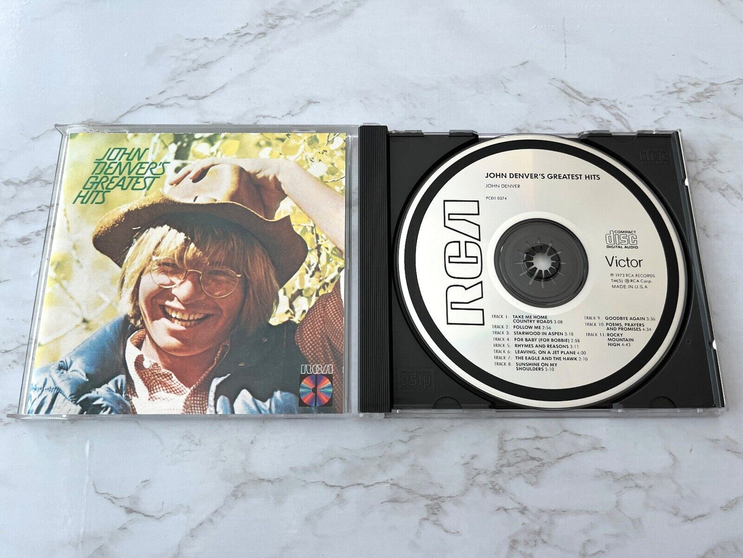 John Denver – Greatest Hits (1990) [JVC PRESS]