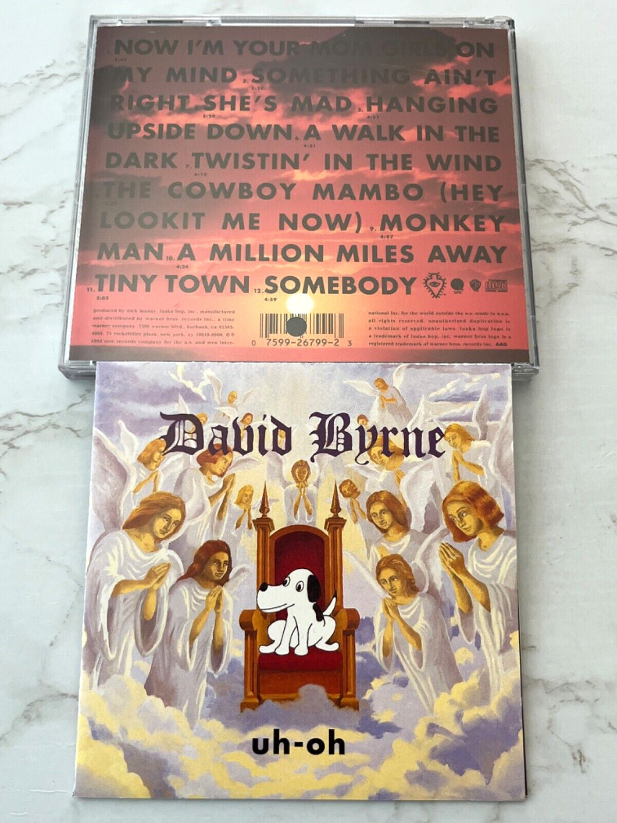 David Byrne – Uh-Oh (1992) [ORIGINAL USA PRESS]