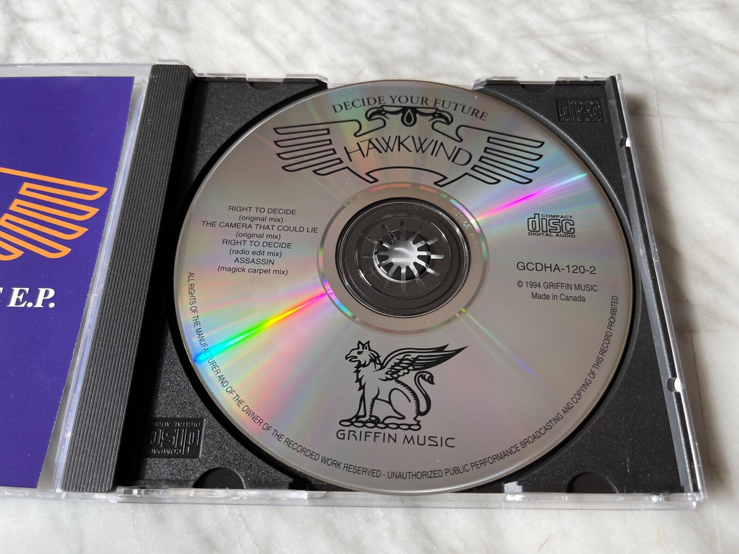Hawkwind – Decide Your Future (EP) (1994) [CANADA PRESS]