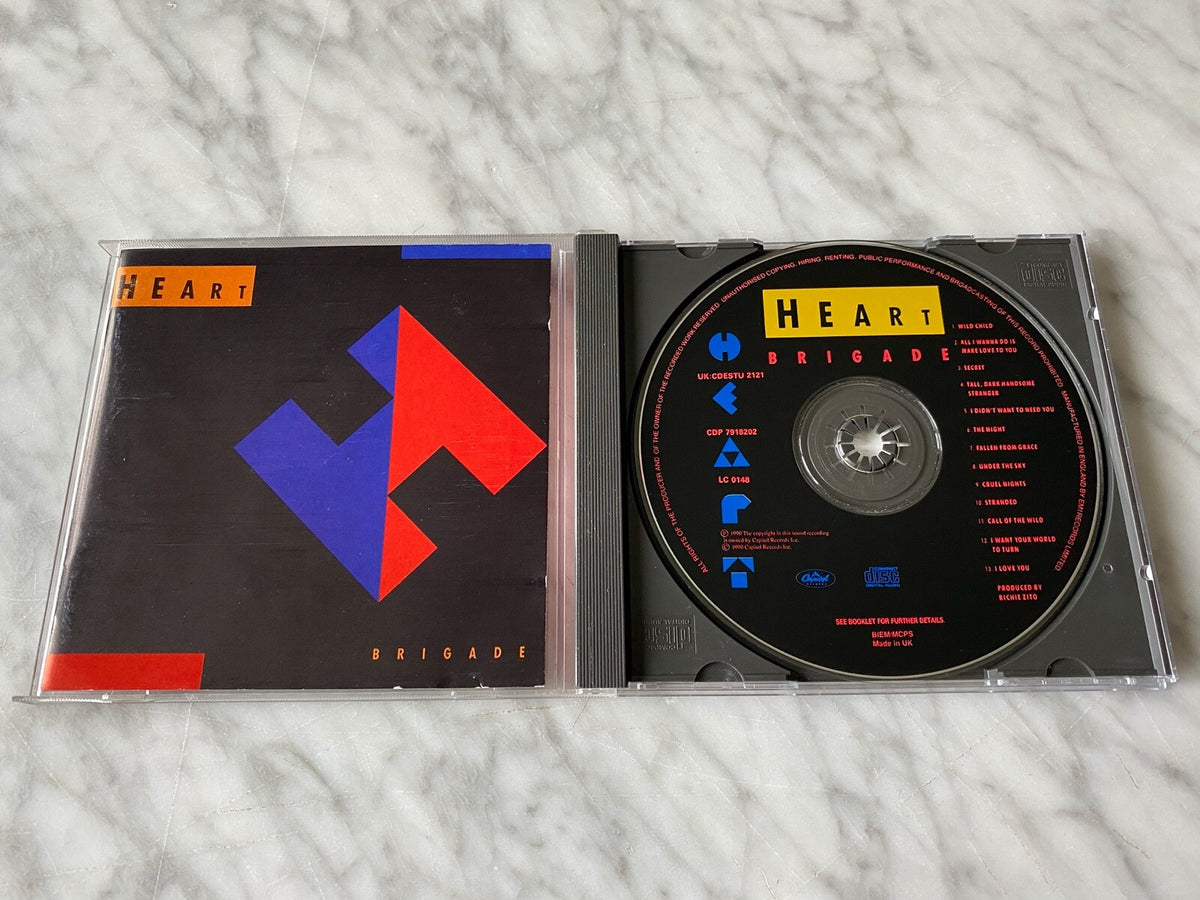 Heart – Brigade (1990) [UK PRESS]