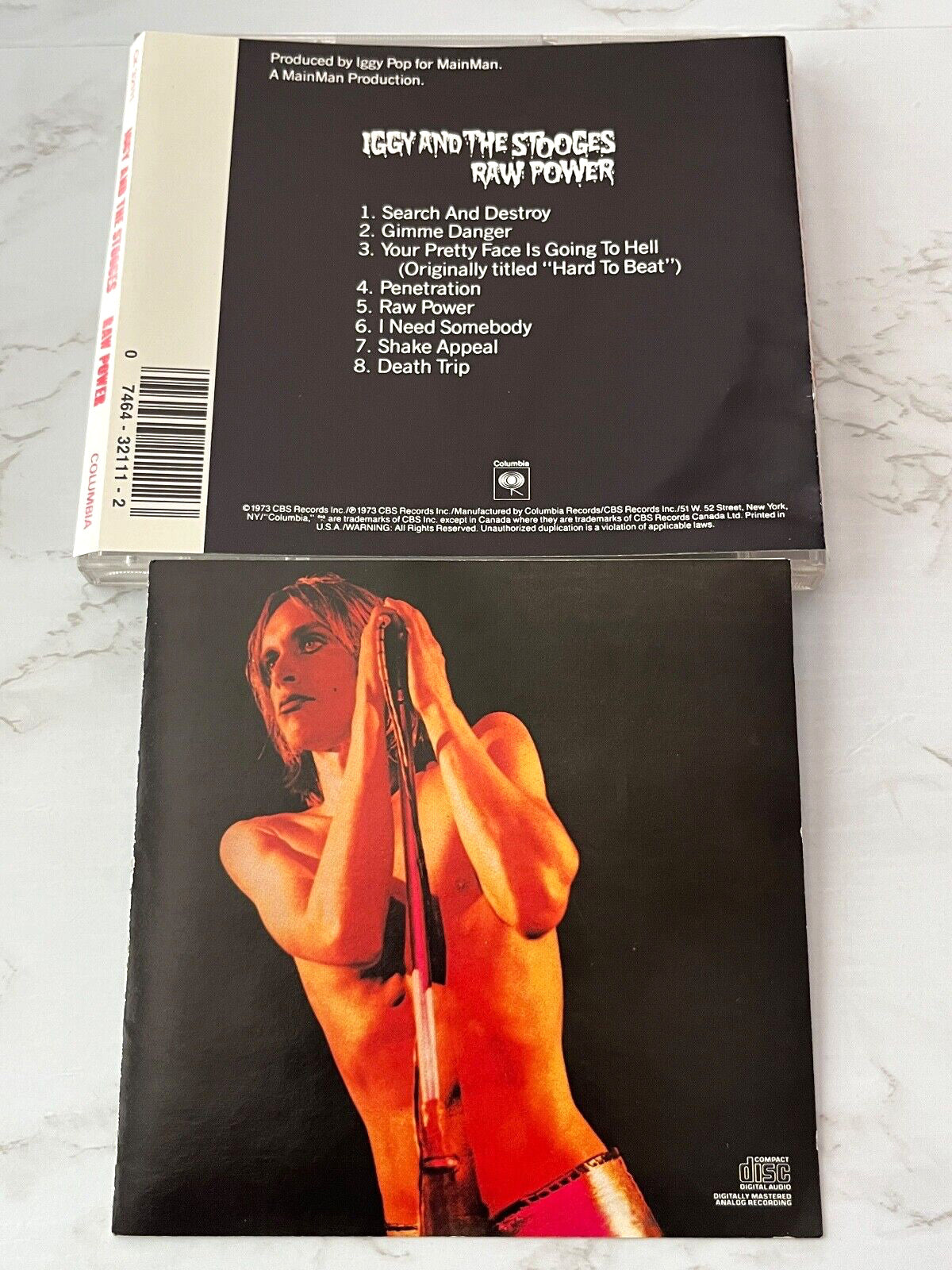 Iggy And The Stooges, Iggy Pop – Raw Power (1988) [DADC PRESS]