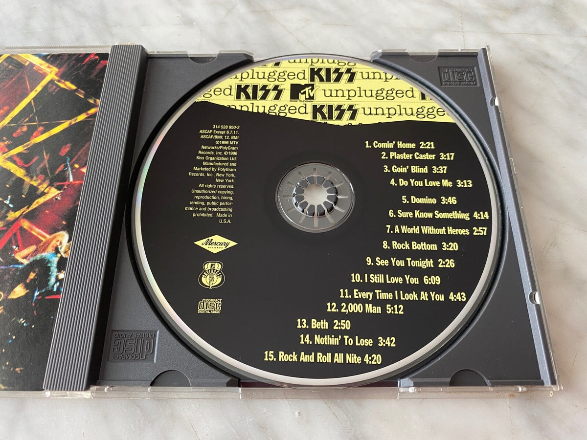 Kiss – MTV Unplugged (1996) [ORIGINAL USA PRESS]