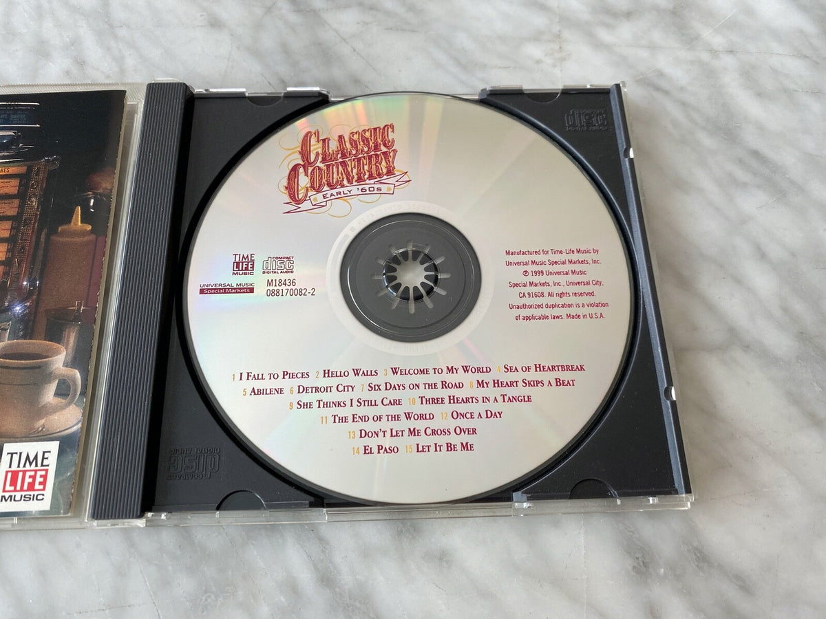 Various, The Everly Brothers, Skeeter Davis – Time Life Music Classic Country Early '60s (1999)