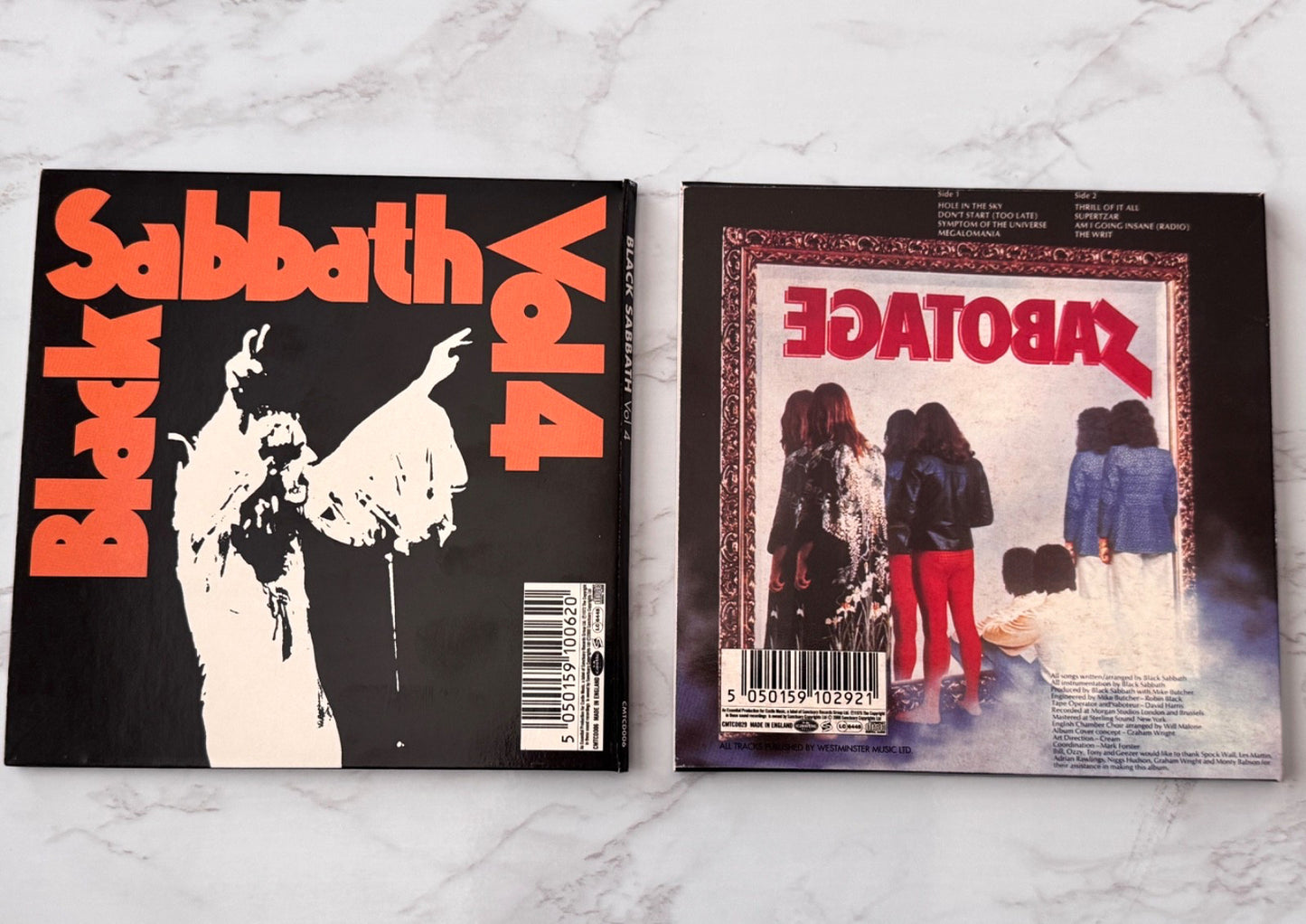 Black Sabbath – The Complete 70s Replica Collection 8 (Numbered, Box Set) (2001) [UK PRESS]