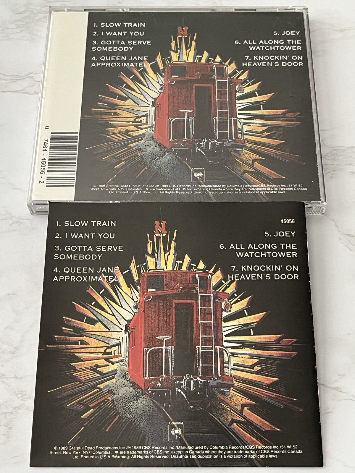Bob Dylan & The Grateful Dead – Bob Dylan & The Grateful Dead (1989) [DADC PRESS]