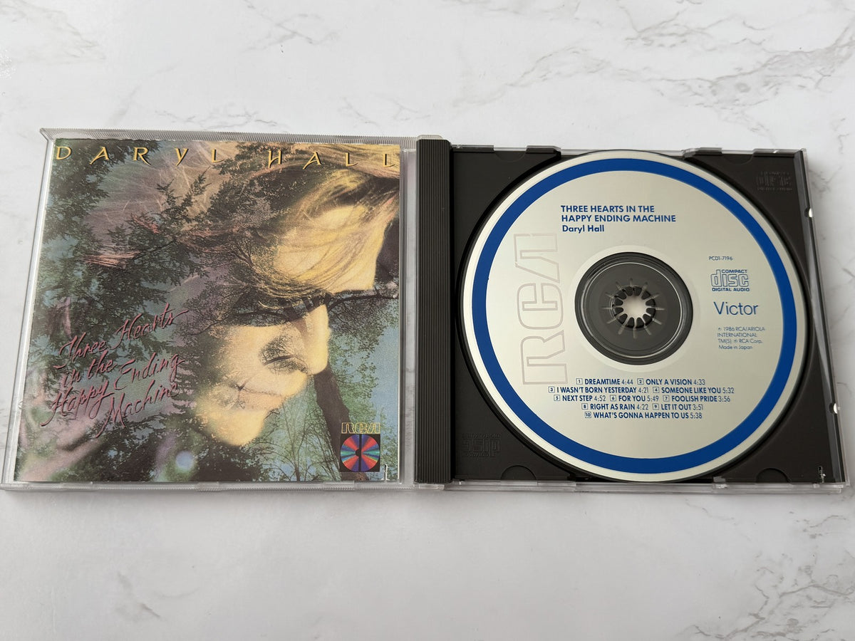 Daryl Hall – Three Hearts In The Happy Ending Machine (1986) [JAPAN TARGET ERA]