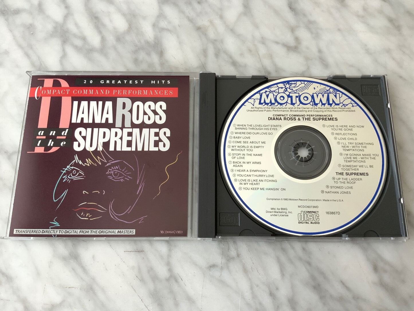 Diana Ross, The Supremes – 20 Greatest Hits