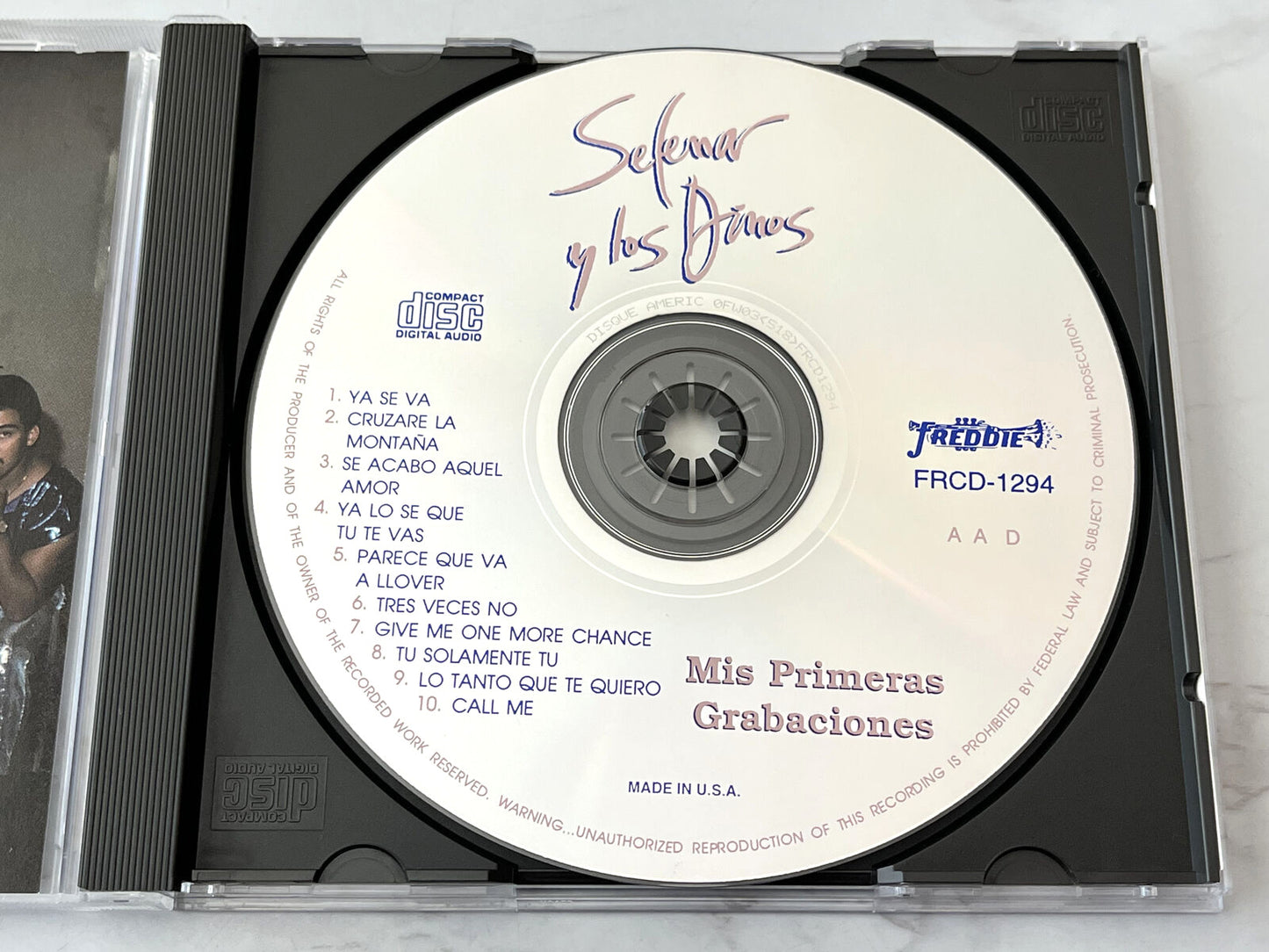 Selena, Selena y los Dinos – Y Los Dinos Mis Primeras Grabaciones (1984) [ORIGINAL USA PRESS]