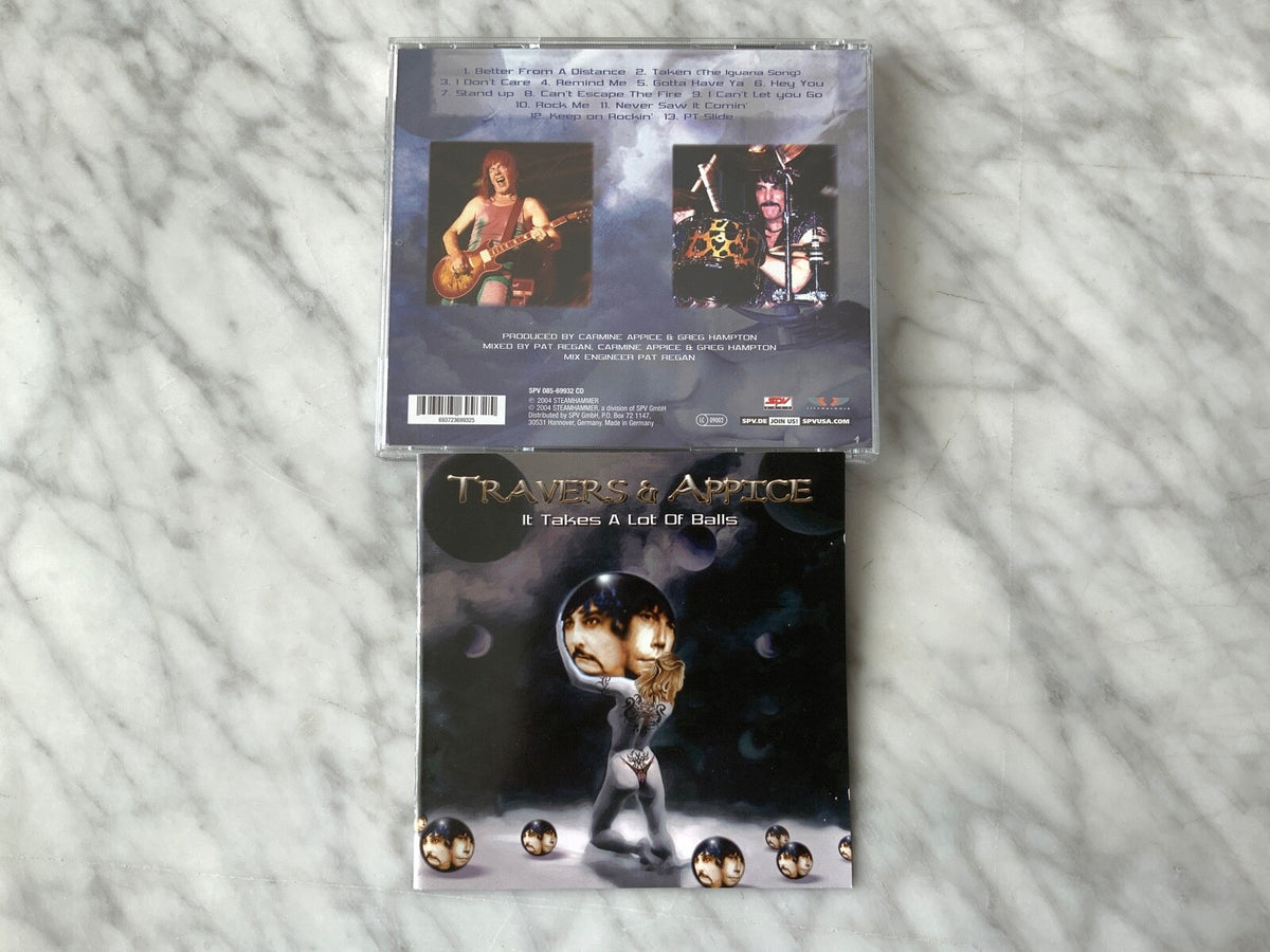 Carmine Appice, Pat Travers – & Carmine Appice It Takes A Lot Of Balls (2004) [GERMAN PRESS]