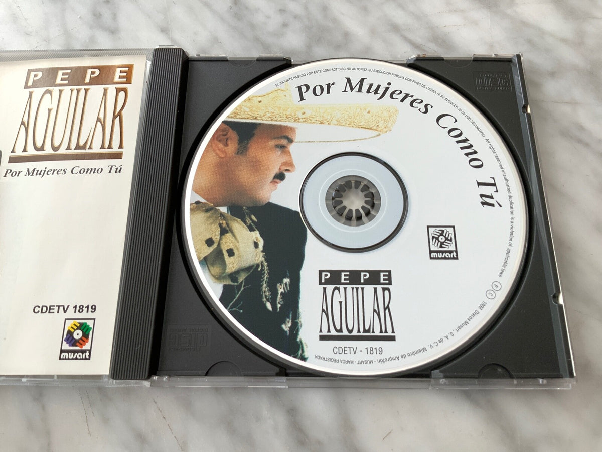 Pepe Aguilar – Por Mujeres Como Tu (1998) [ORIGINAL MEXICO PRESS]