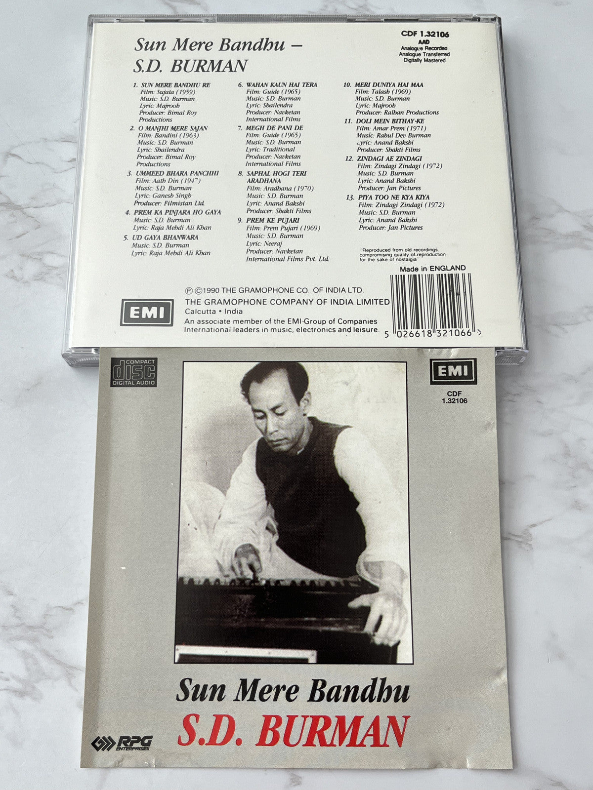 S.D. Burman – Sun Mere Bandhu ORIGINAL 1990 EMI (1990) [UK PRESS]