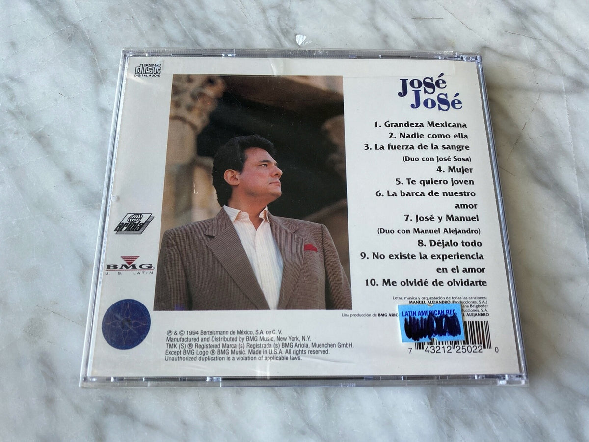 Jose Jose – Grandeza Mexicana (1994) [ORIGINAL USA PRESS]