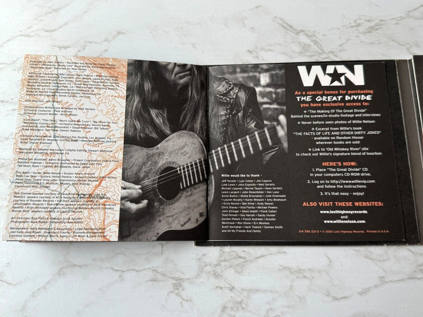 Willie Nelson – The Great Divide (Digipak) (2002)