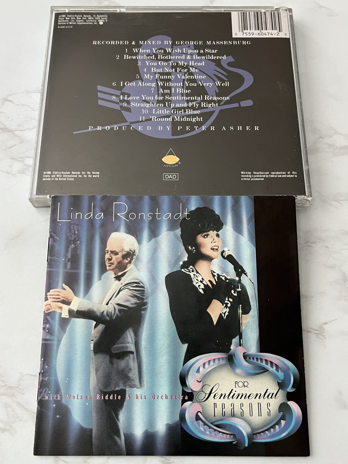Linda Ronstadt – For Sentimental Reasons (1986) [JAPAN TARGET ERA]