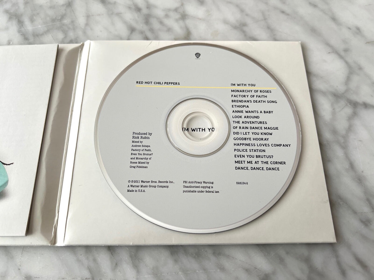 Red Hot Chili Peppers – I'm With You (Digipak) (2011)