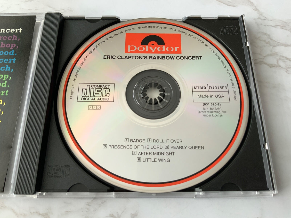 Eric Clapton – Eric Clapton's Rainbow Concert [ORIGINAL USA PRESS]