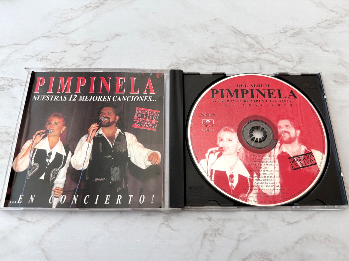 Pimpinela – Nuestras Mejores Canciones En Concierto (1994) [ORIGINAL USA PRESS]