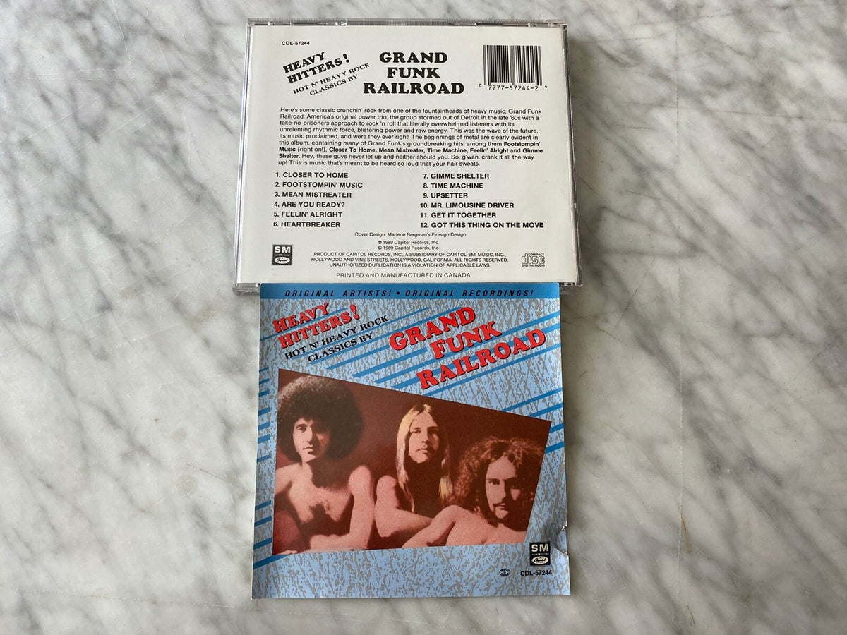 Grand Funk Railroad – Heavy Hitters (1989) [CANADA PRESS]