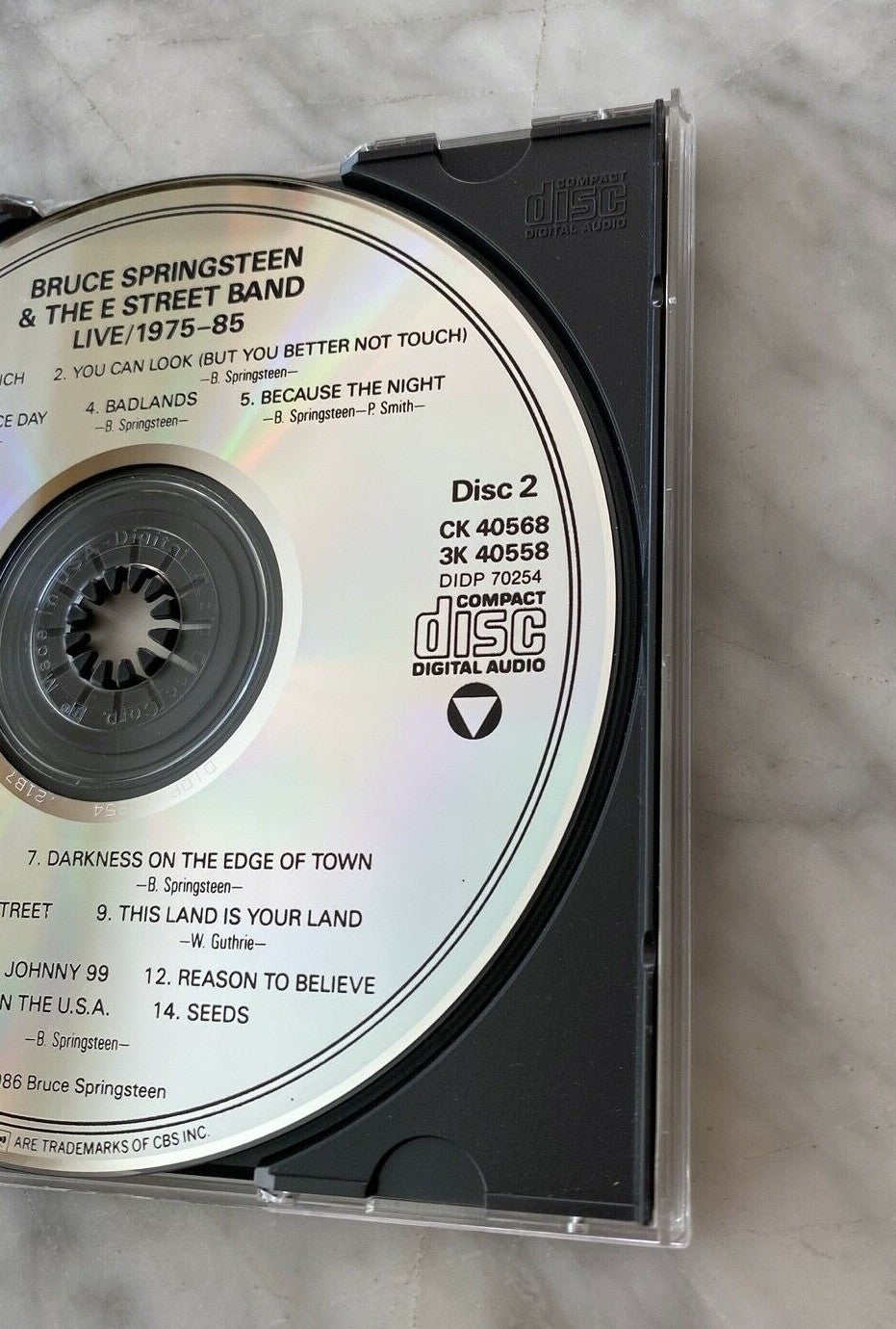 Bruce Springsteen & The E Street Band – Live 1975-85