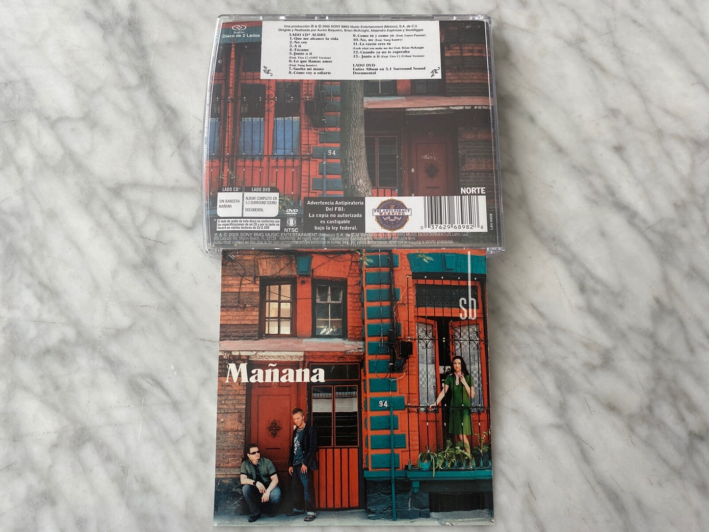 Sin Bandera – Mañana (CD/DVD) (2005)