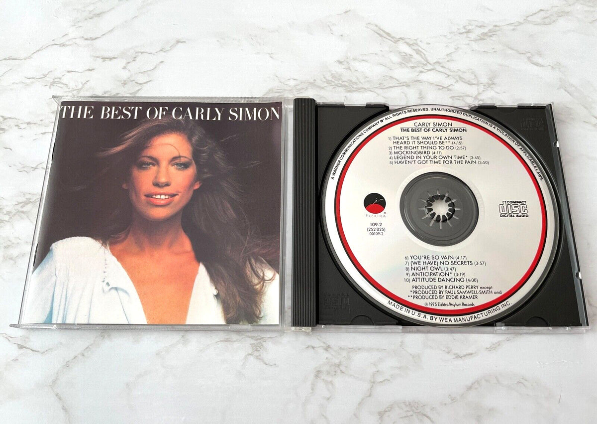 Carly Simon – The Best Of [ORIGINAL USA PRESS]