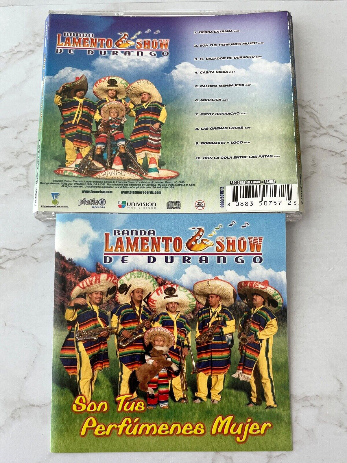 Banda Lamento Show De Durango – Son Tus Perfumenes Mujer (2002) [ORIGINAL USA PRESS]