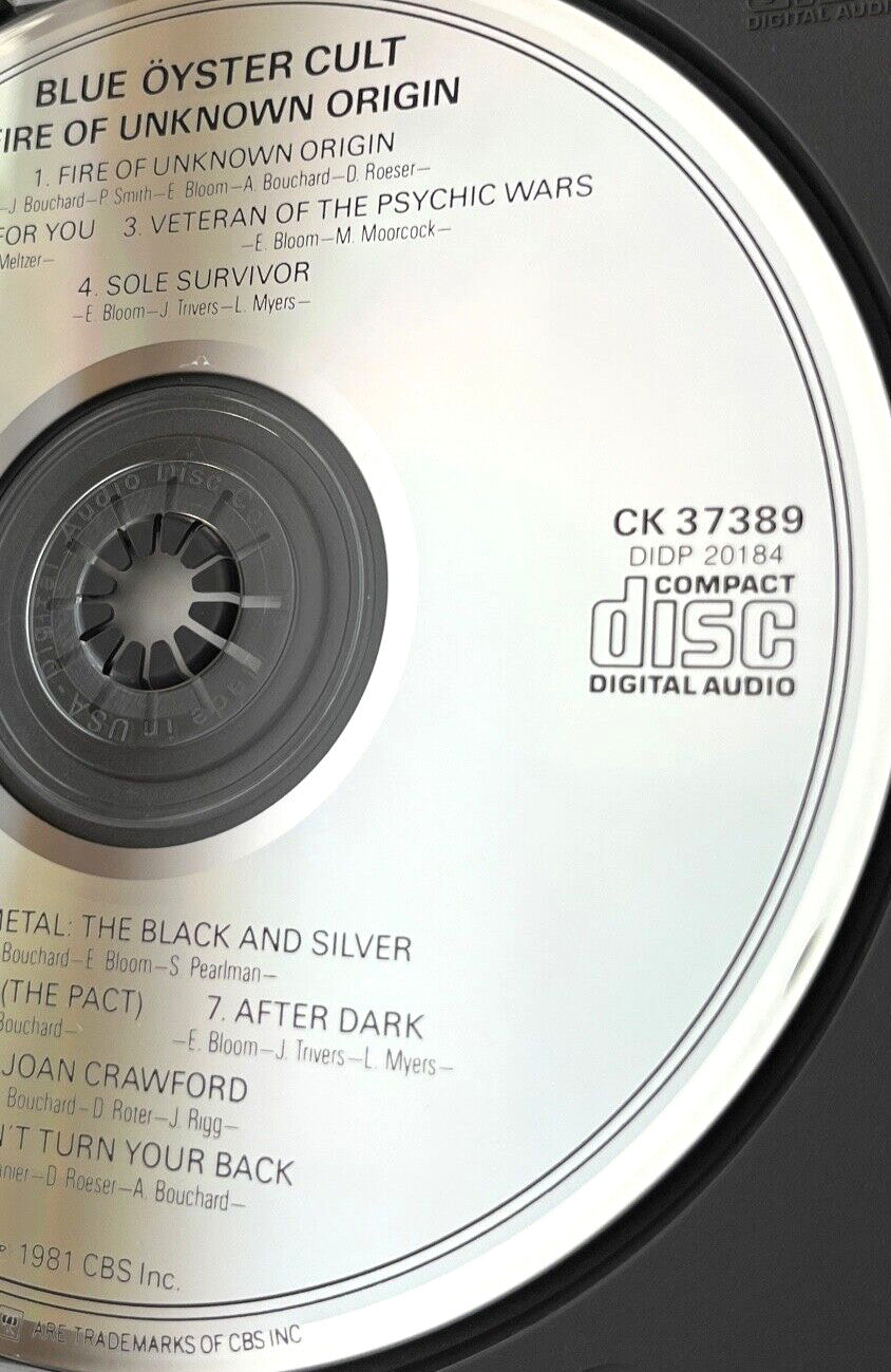 Blue Oyster Cult – Fire Of Unknown Origin [DADC PRESS]