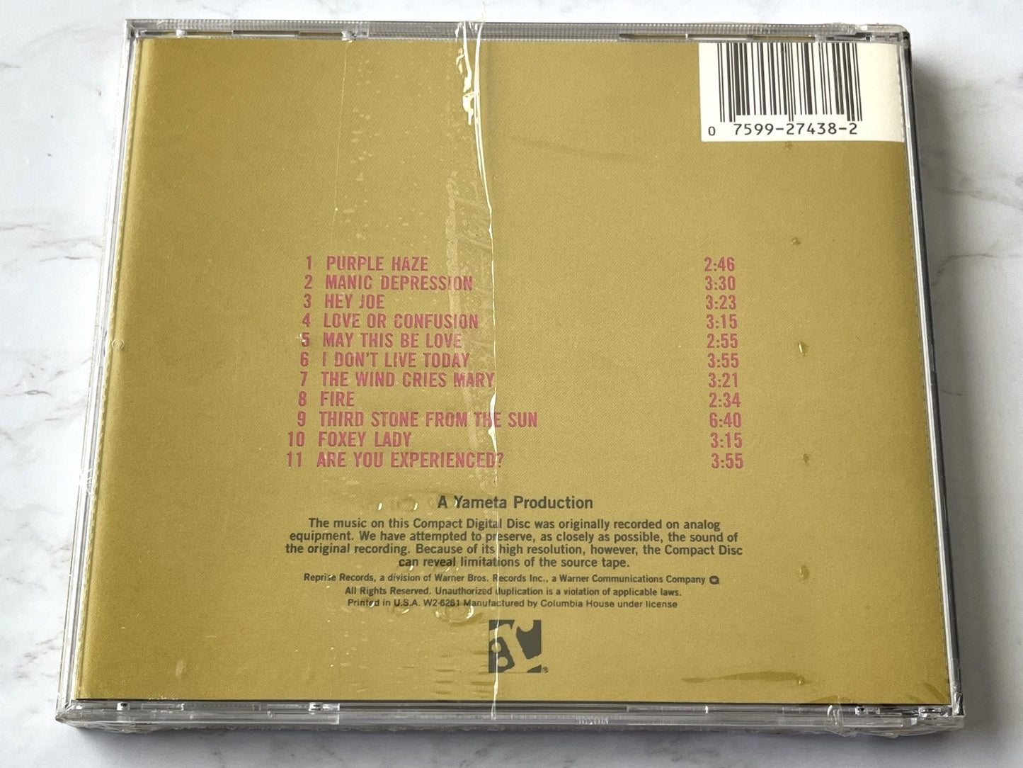 Jimi Hendrix – Are You Experienced [ORIGINAL USA PRESS]