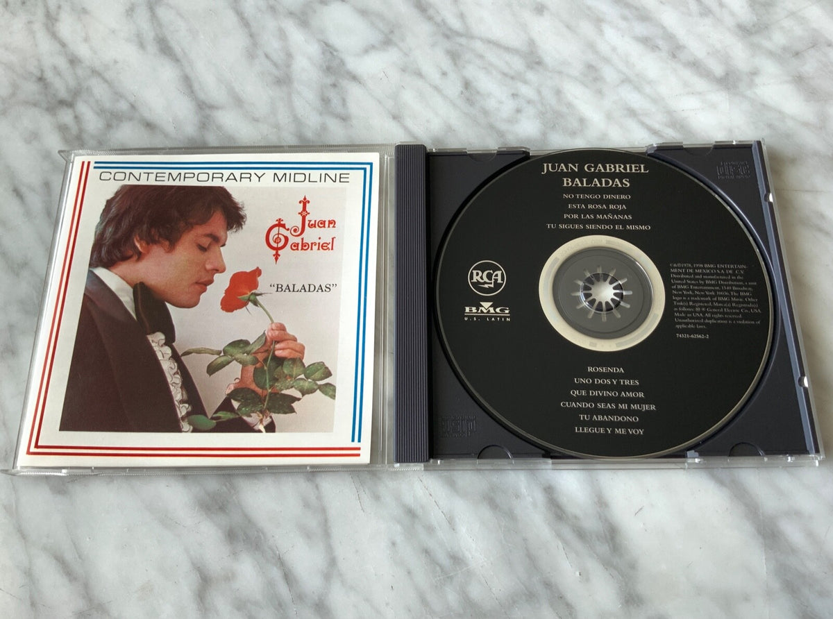 Juan Gabriel – Baladas (1998) [ORIGINAL USA PRESS]