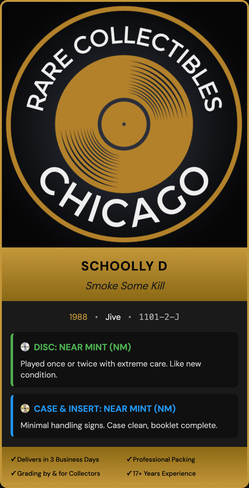 Schoolly D – Smoke Some Kill (1988) [ORIGINAL USA PRESS]