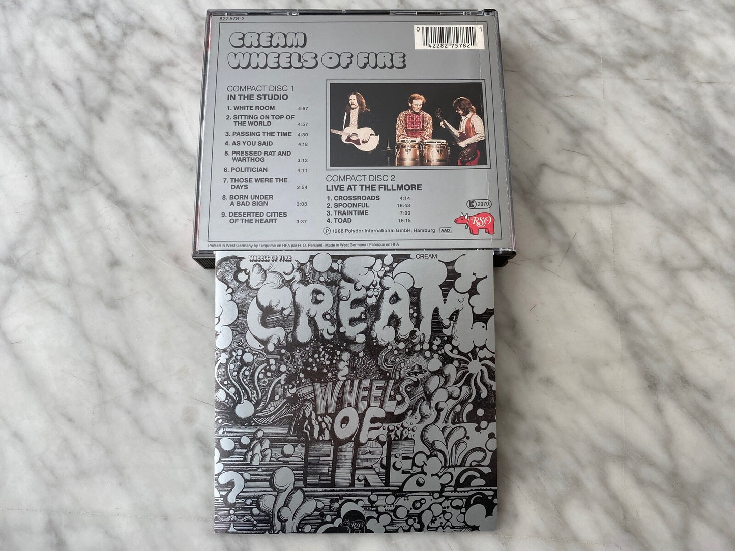Cream – Wheels Of Fire [W GERMANY TARGET ERA]