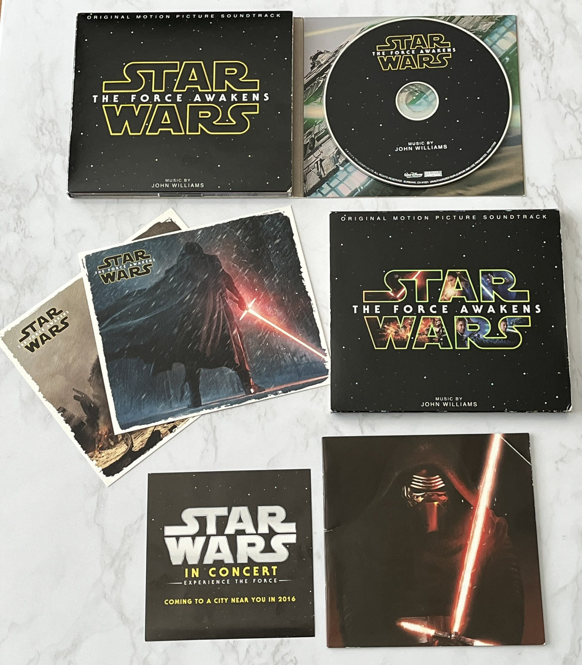 John WIlliams – Star Wars The Force Awakens Soundtrack (Digipak) (2015)