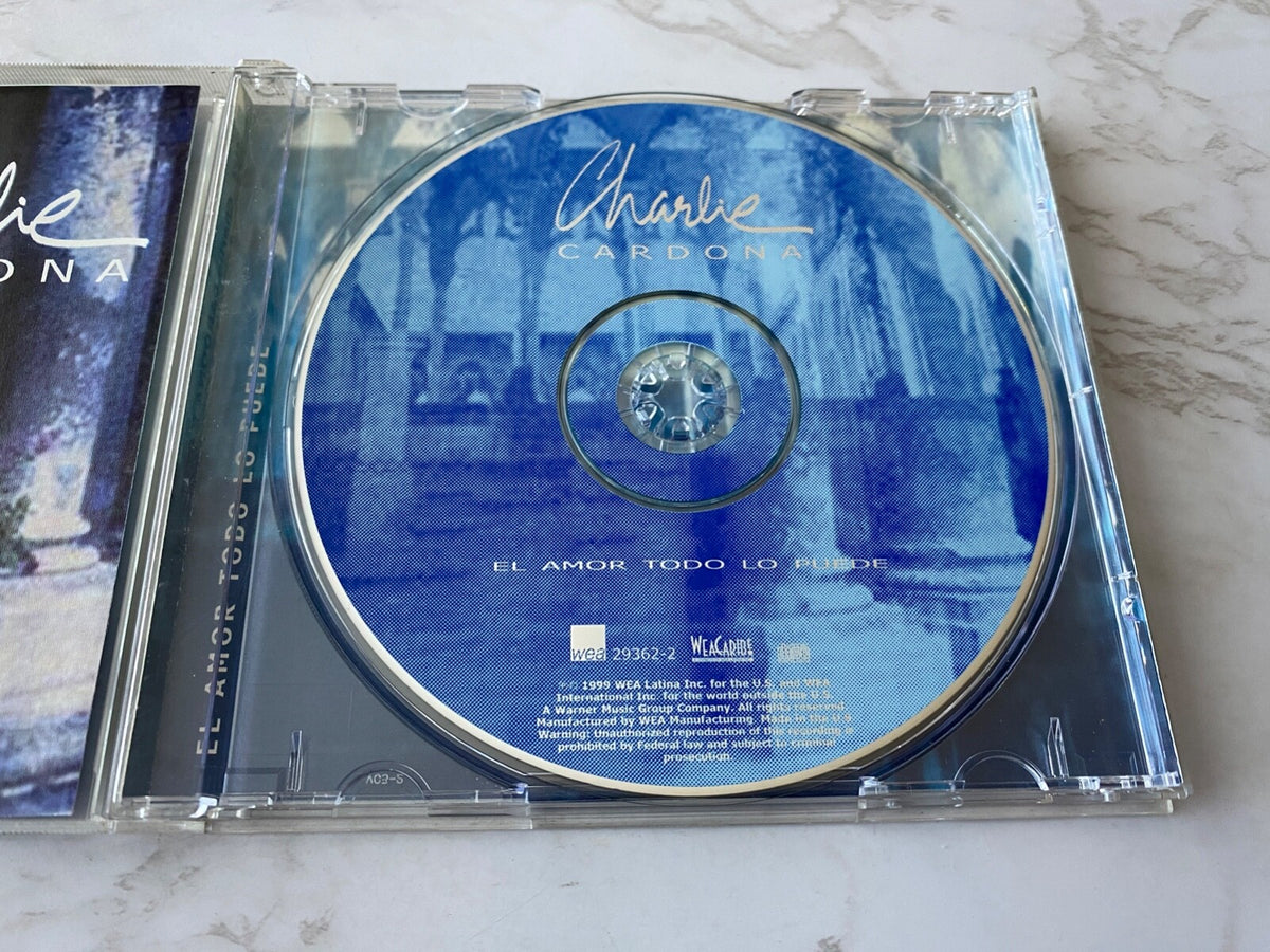 Charlie Cardona – El Amor Todo Lo Puede (1999) [ORIGINAL USA PRESS]
