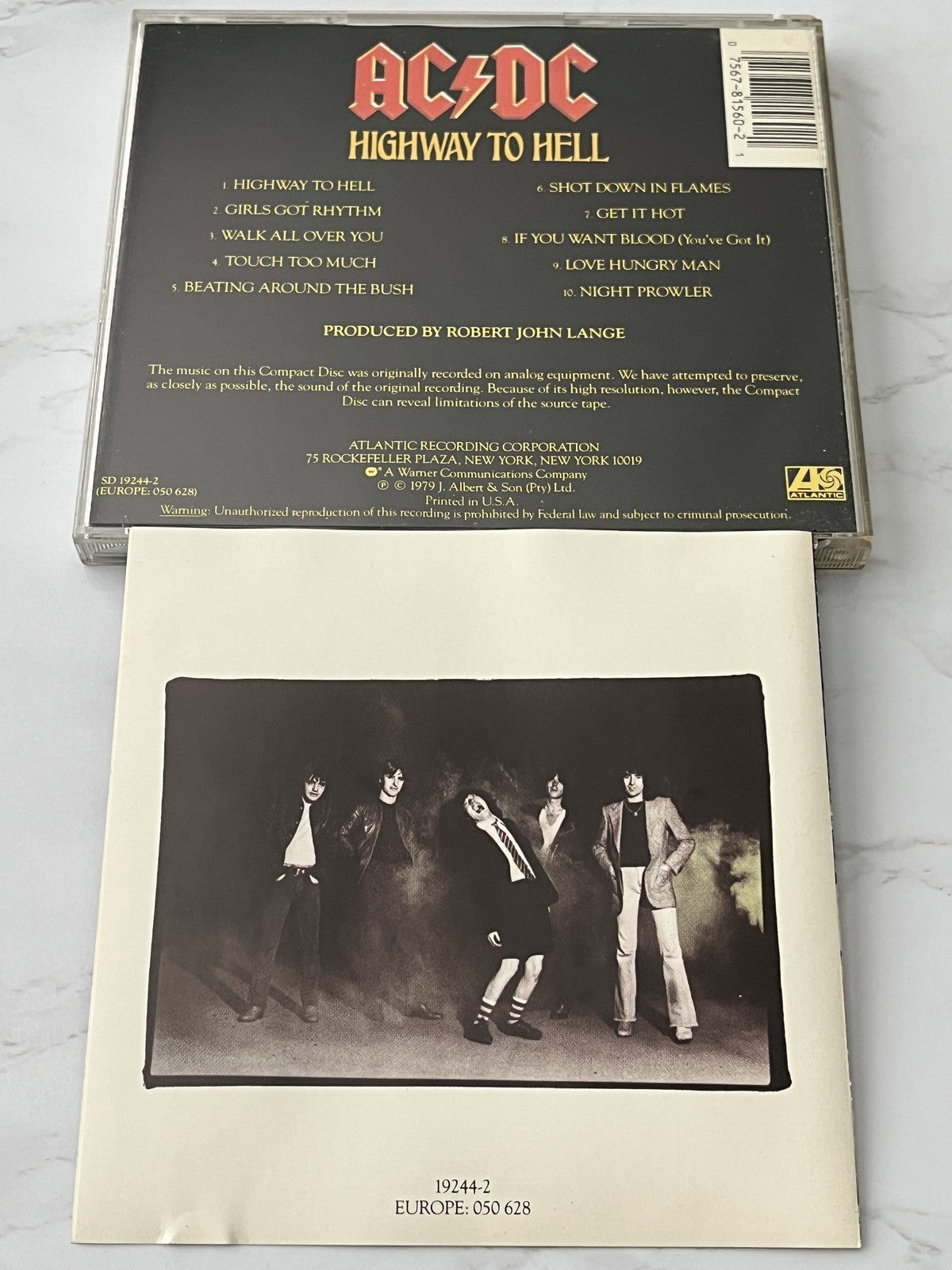AC/DC – Highway to Hell [USA SILVER DISC PDO]