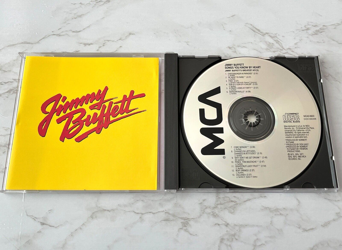 Jimmy Buffett – Songs You Know By Heart Greatest Hits
