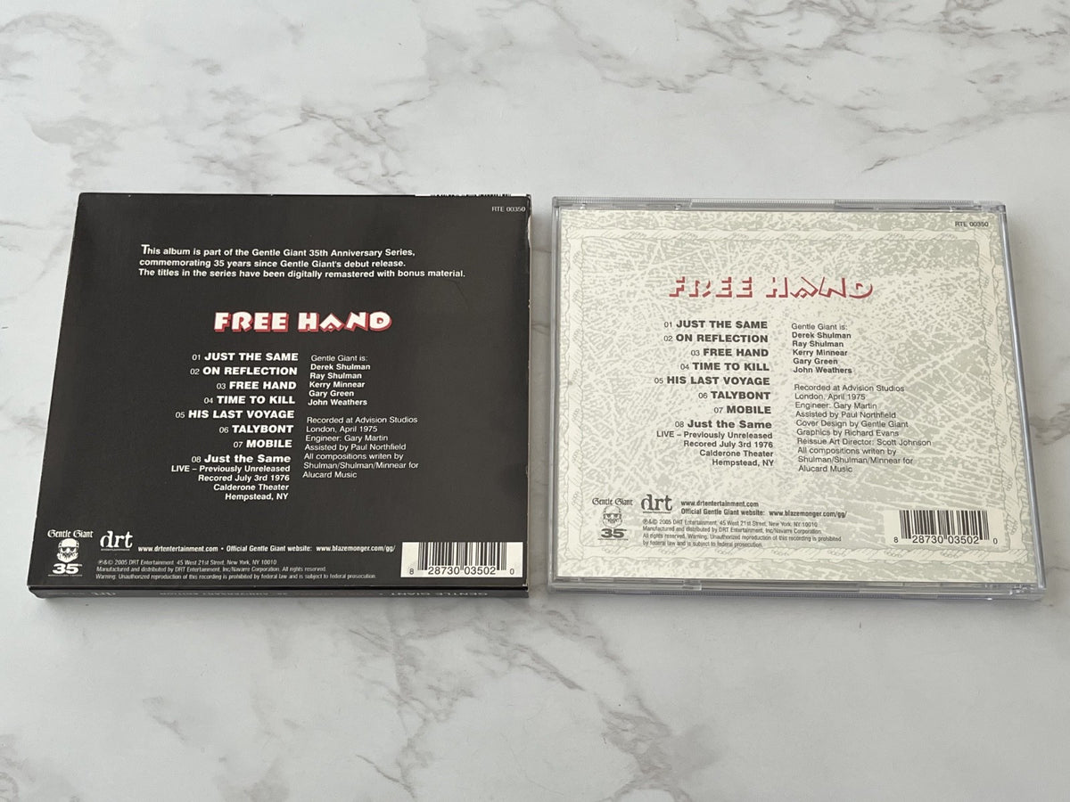 Gentle Giant – Free Hand (Anniversary Edition) (2005)