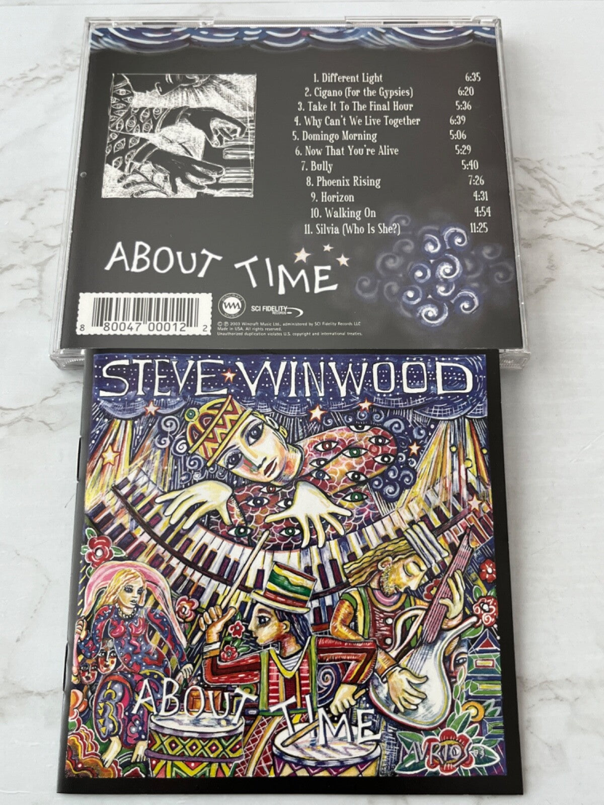 Steve Winwood – About Time (2003) [ORIGINAL USA PRESS]