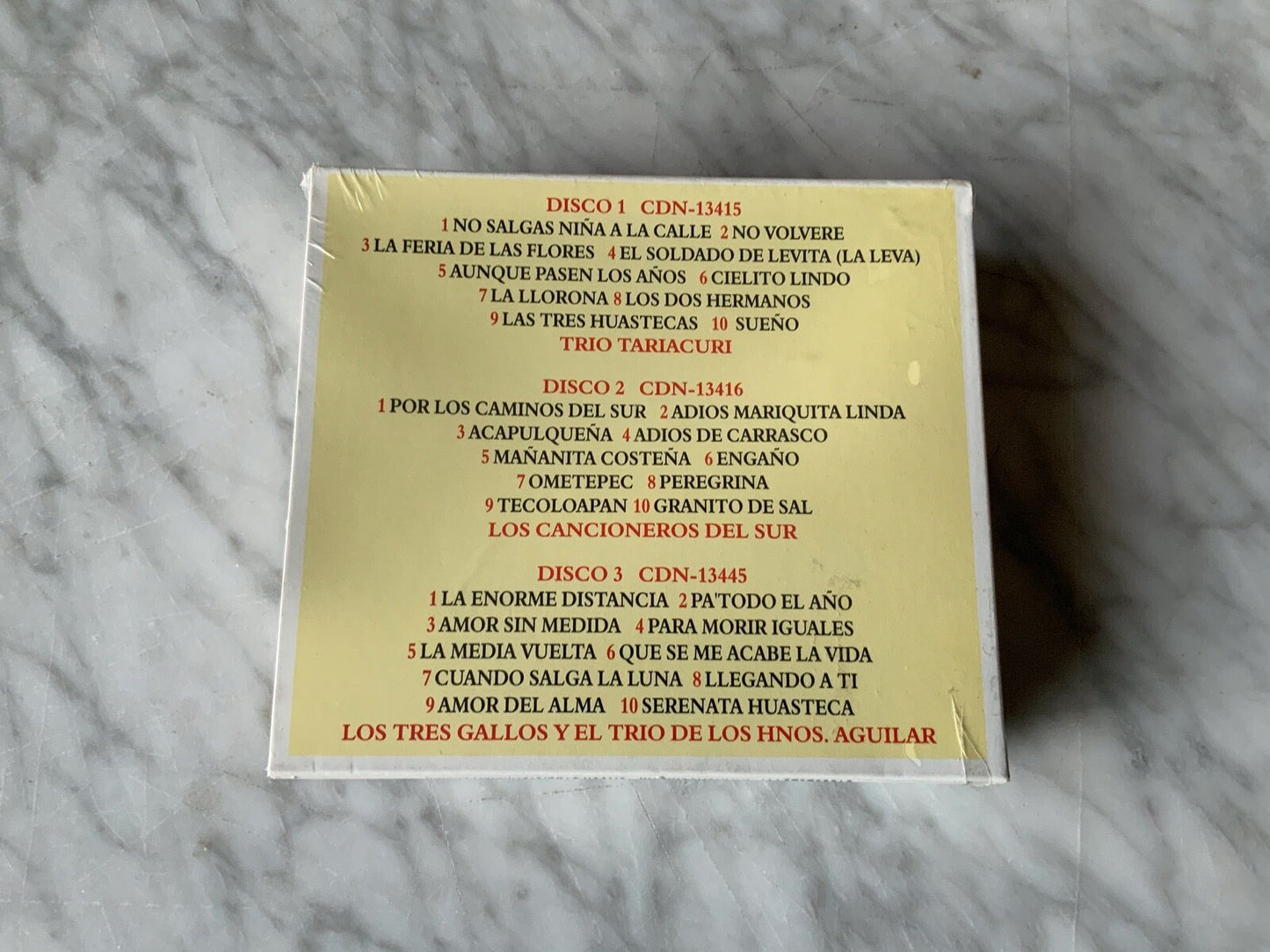 Los cancioneros del mundo, El trio tariacuri, Jose Alfredo Jimenez – Trios Rancheros Serie De Oro (Box Set) (2004)