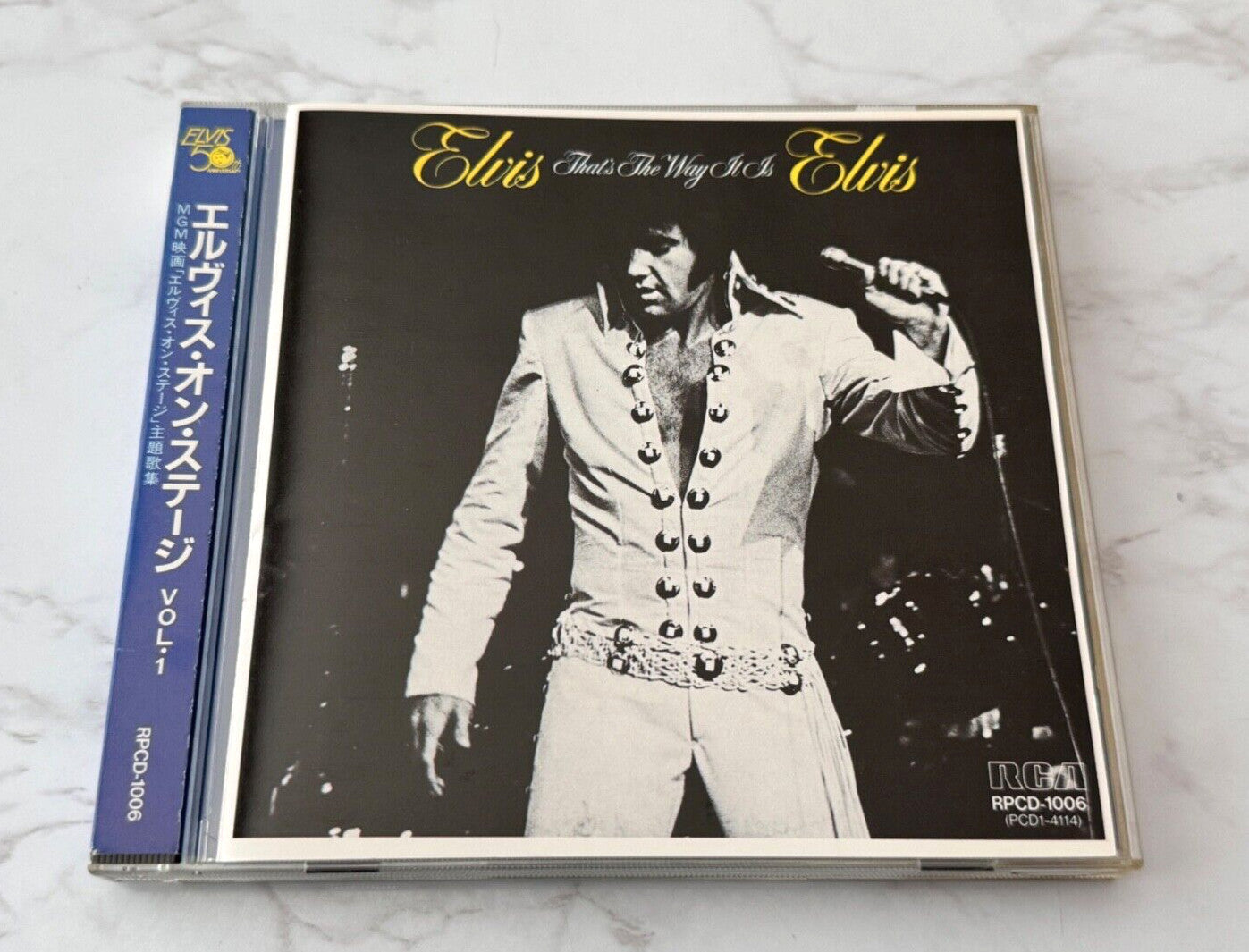 Elvis Presley – That's The Way It Is (OBI) (1985) [JAPAN TARGET ERA]