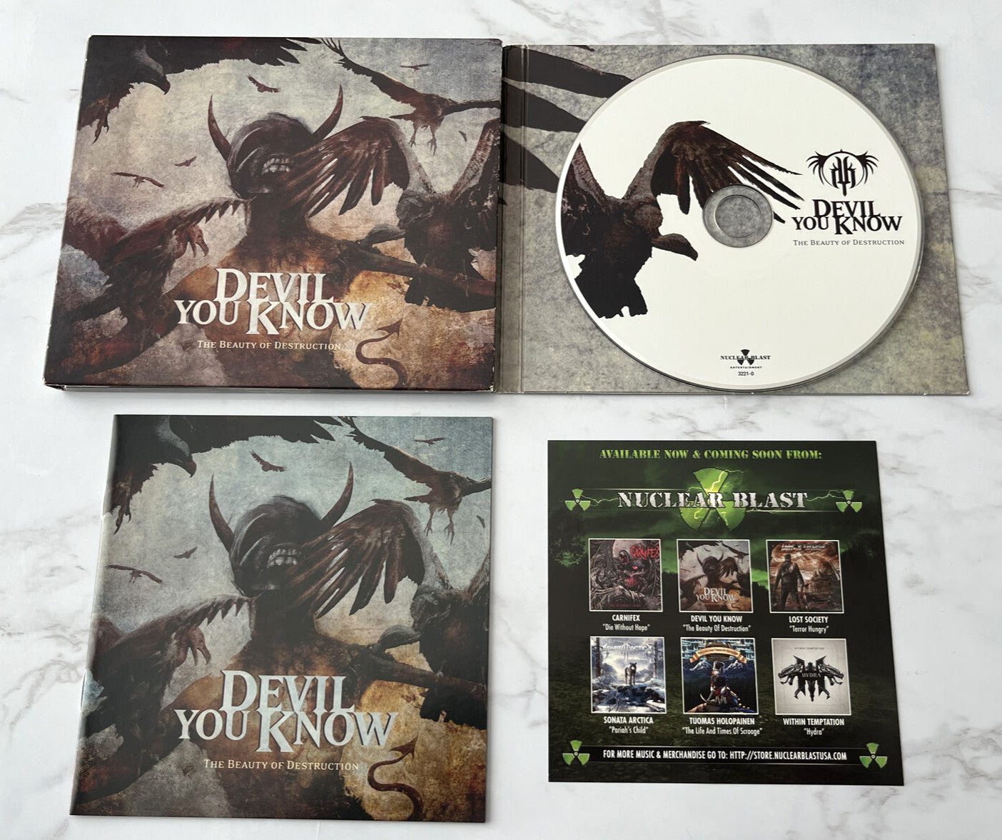 Devil You Know – The Beauty Of Destruction (Digipak) (2014)