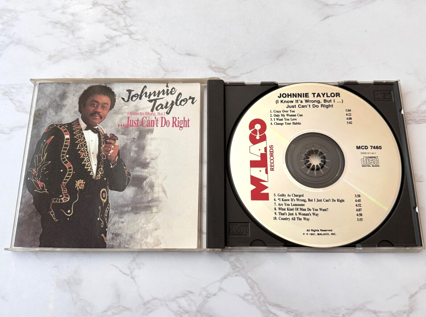 Taylor, Johnnie – Taylor Just Can't Do Right (1991)