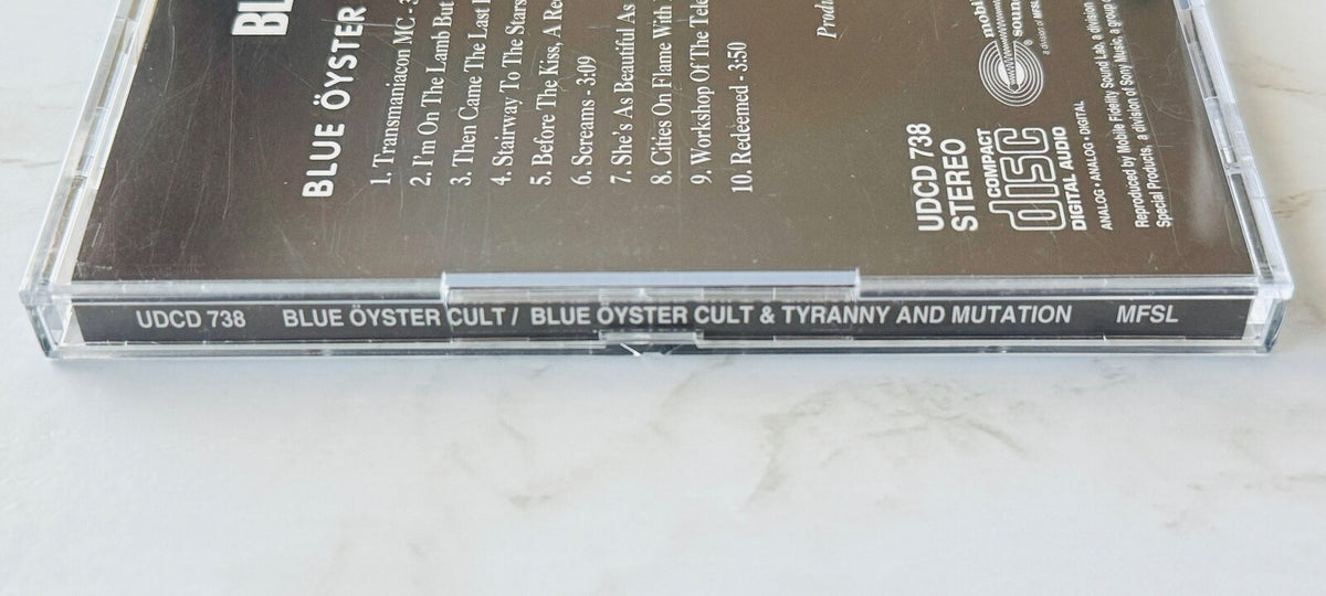 Blue Oyster Cult – & Tyranny And Mutation (MFSL, 24KT Gold, Numbered) (1999)